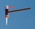 Burette stopcock, BISTABIL, amber glass Boro 5.3, side cock, for burette contents 25+50 ml, with PTFE plug