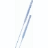 VOLAC pasteur pipettes 230 mm glass, with cotton wool plug non-sterile, pack of 4x250